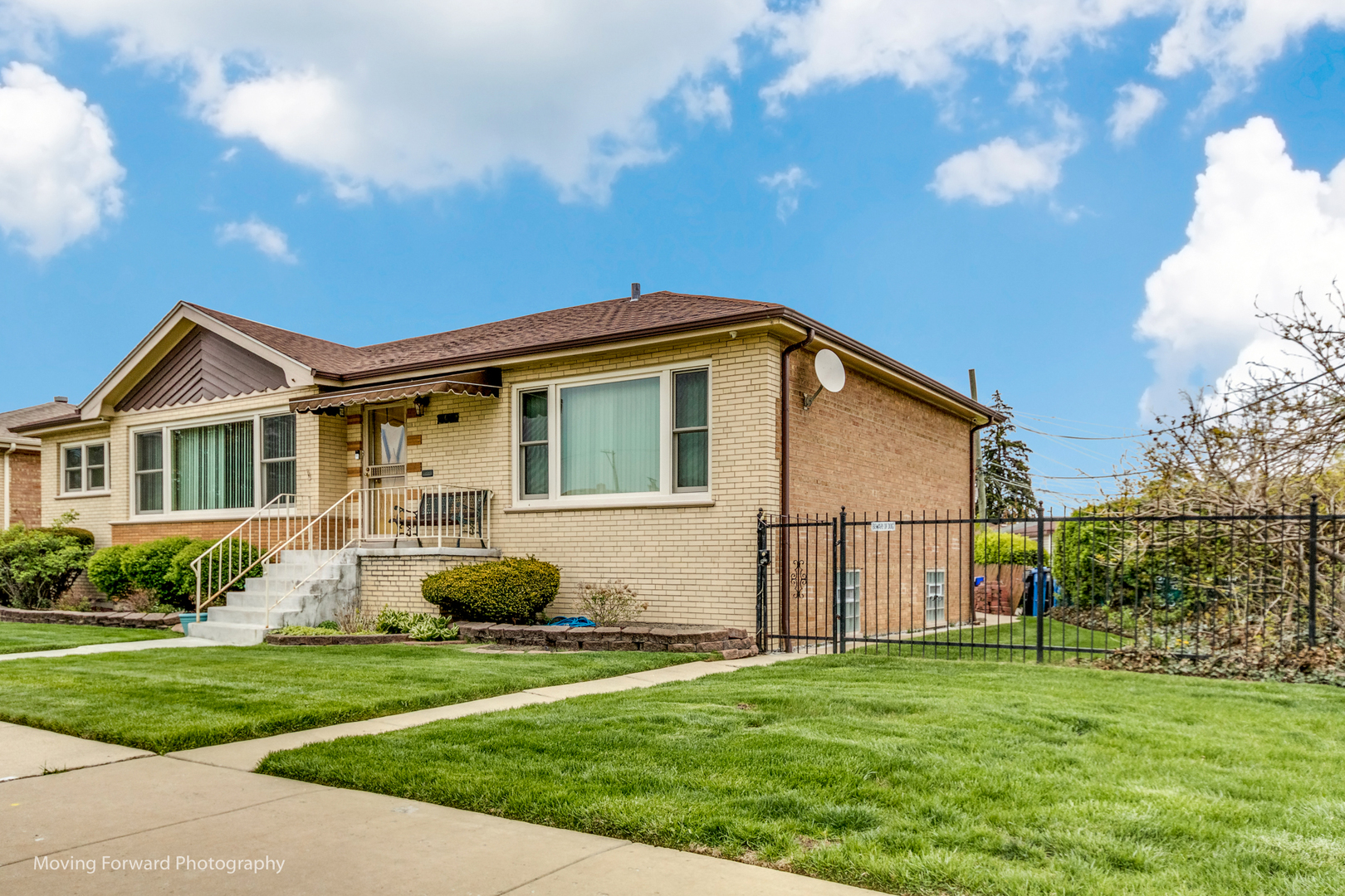 Undisclosed Address Chicago, IL 60652 - Photo 2 of 15 a house view with a garden space