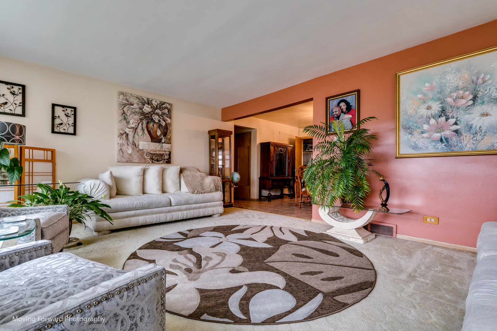 Undisclosed Address Chicago, IL 60652 - Photo 5 of 15 a living room with furniture and a potted plant