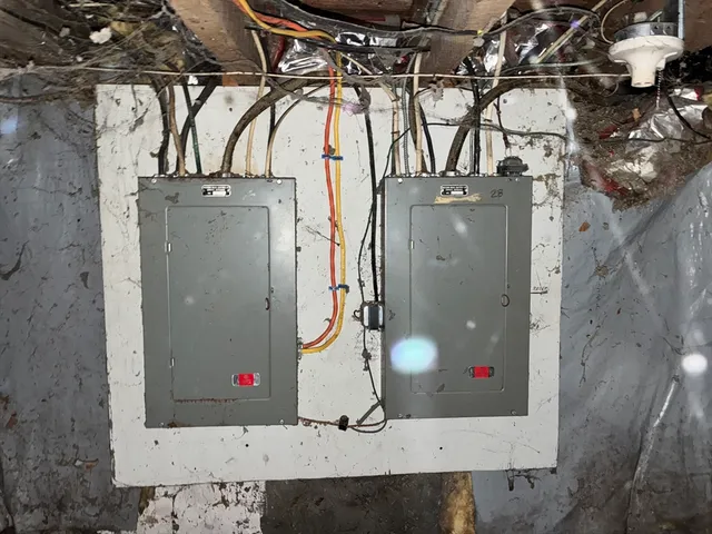 a bathroom with a granite countertop shower a mirror and a sink