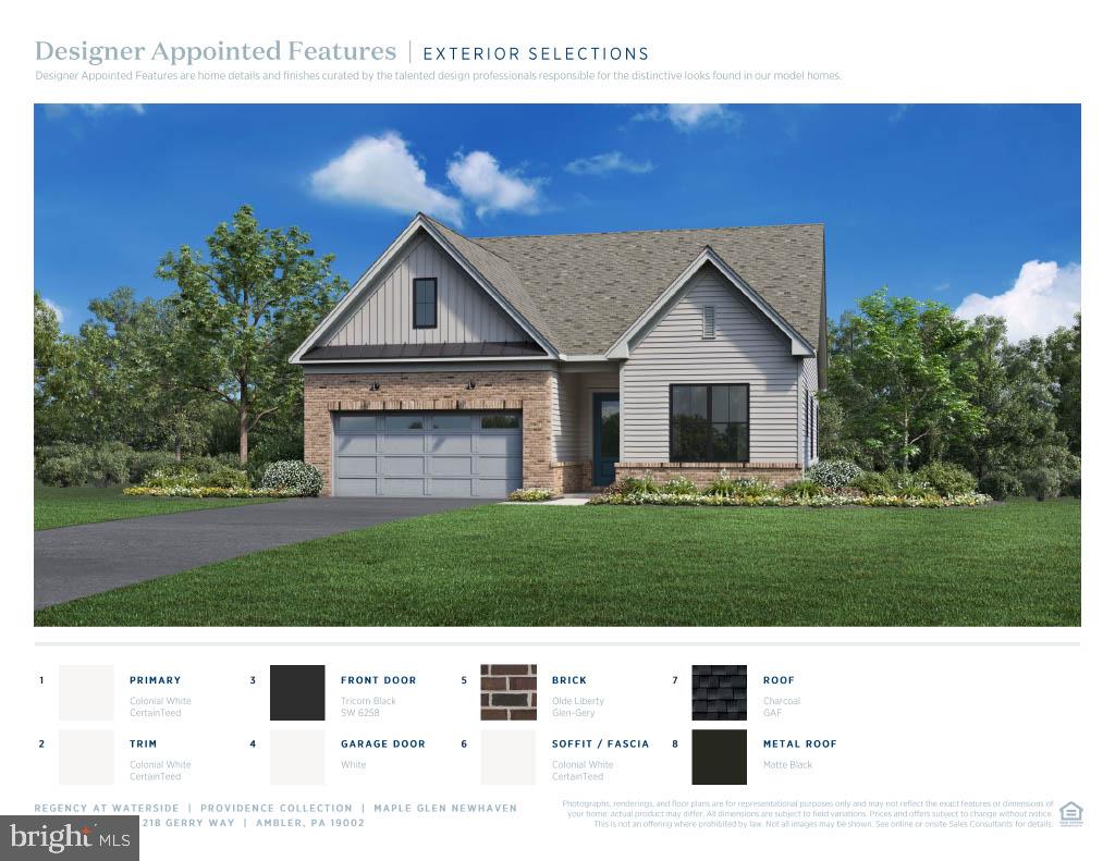 218 Gerry Way, Unit 247 Ambler, PA 19002 - Photo 2 of 12 a black and white photo of a house