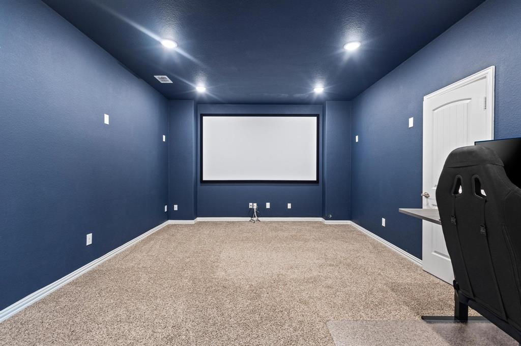 13798 Fernando Road Frisco, TX 75035 - Photo 25 of 39 a view of an empty room with projector and screen