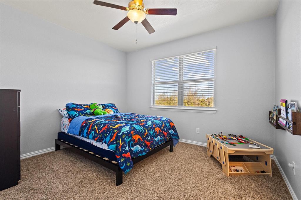 13798 Fernando Road Frisco, TX 75035 - Photo 28 of 39 a bedroom with a bed and a window