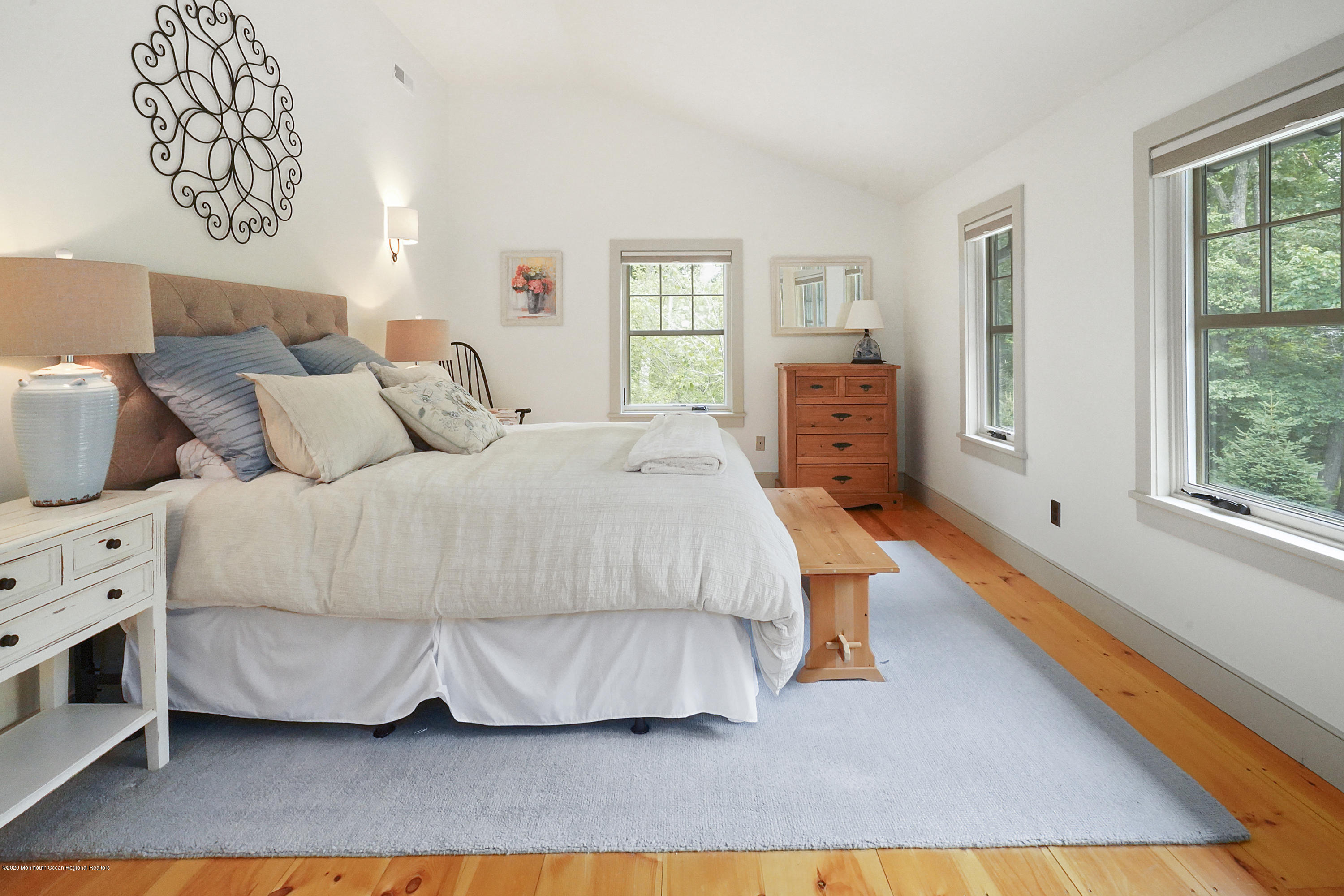 37 Ridge Road Lebanon, NJ 08833 - Photo 52 of 82 a bedroom with a bed and wooden floor