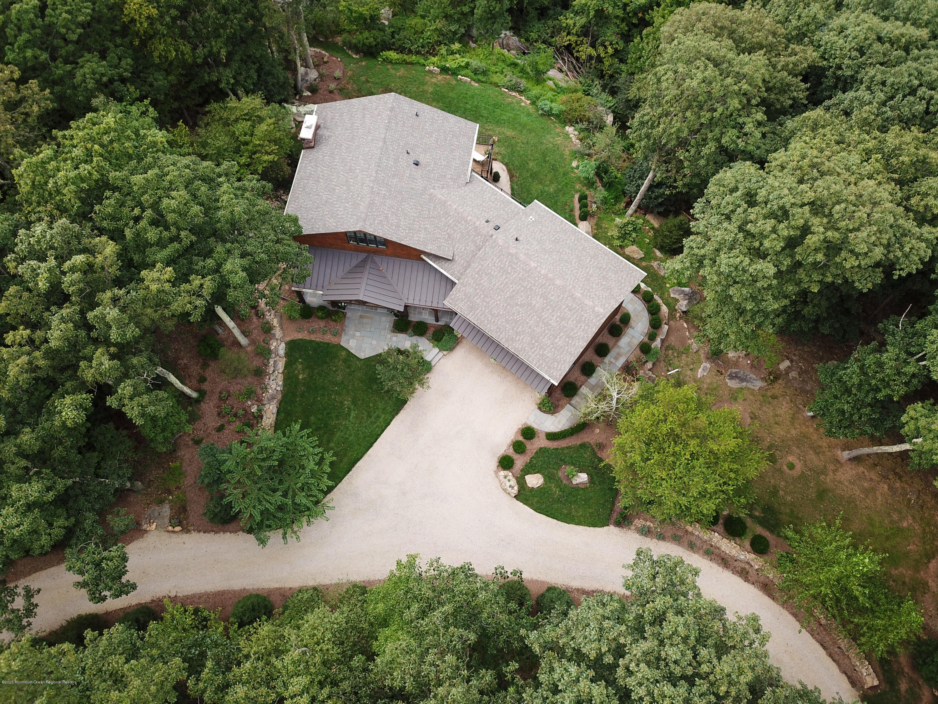 37 Ridge Road Lebanon, NJ 08833 - Photo 73 of 82 an aerial view of a house with yard swimming pool and outdoor seating
