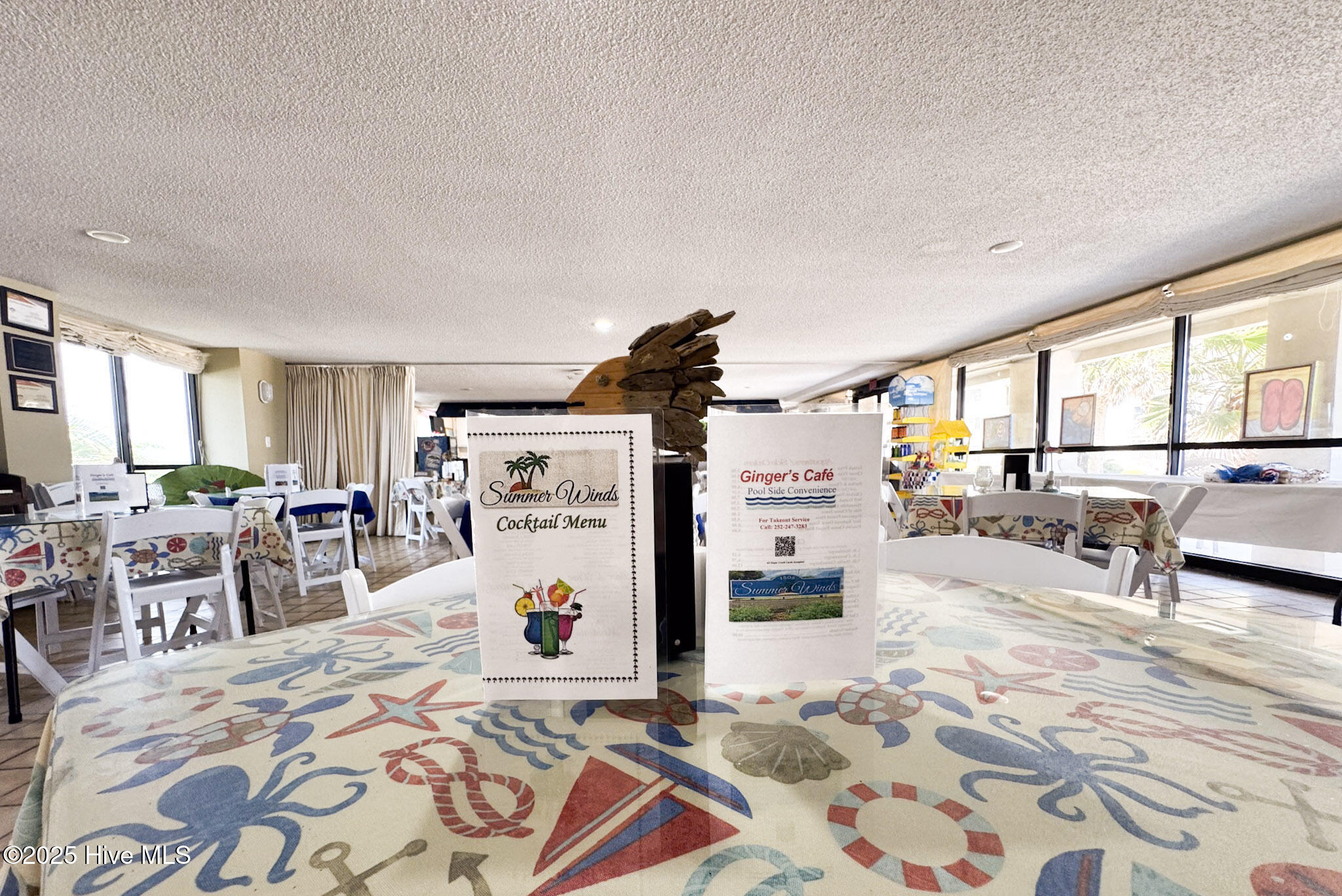 1505 Salter Path Road, Unit 325 Indian Beach, NC 28512 - Photo 27 of 46 Seating inside Cafe