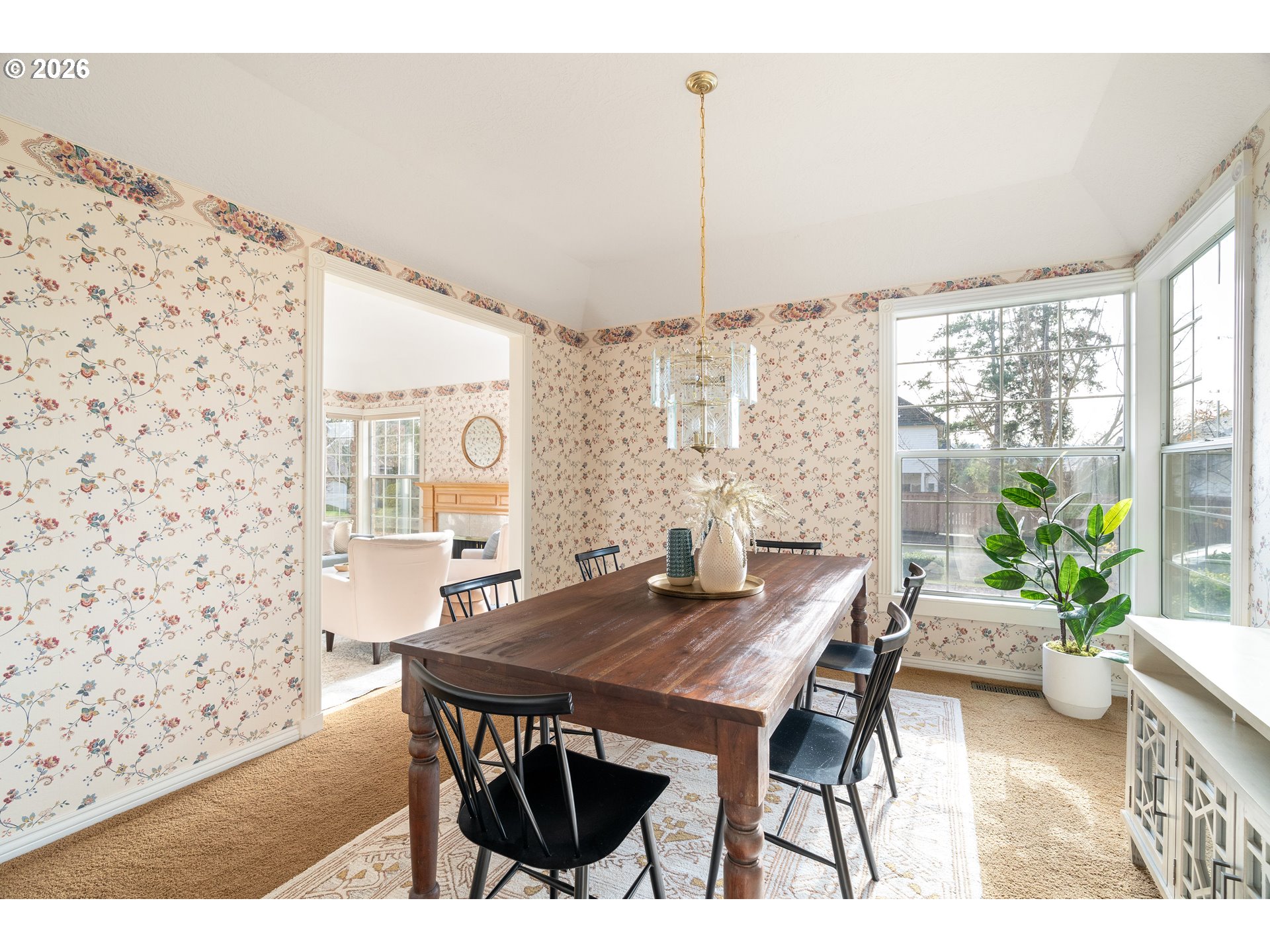 9985 Southwest 141st Avenue Beaverton, OR 97008 - Photo 12 of 47 a view of a dining room with furniture and window