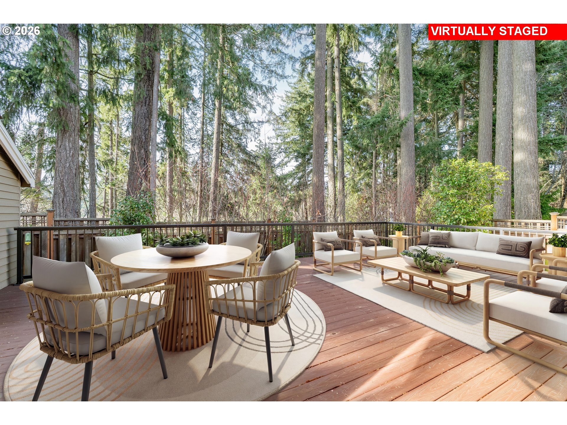 9985 Southwest 141st Avenue Beaverton, OR 97008 - Photo 44 of 47 a view of a patio with a table and chairs