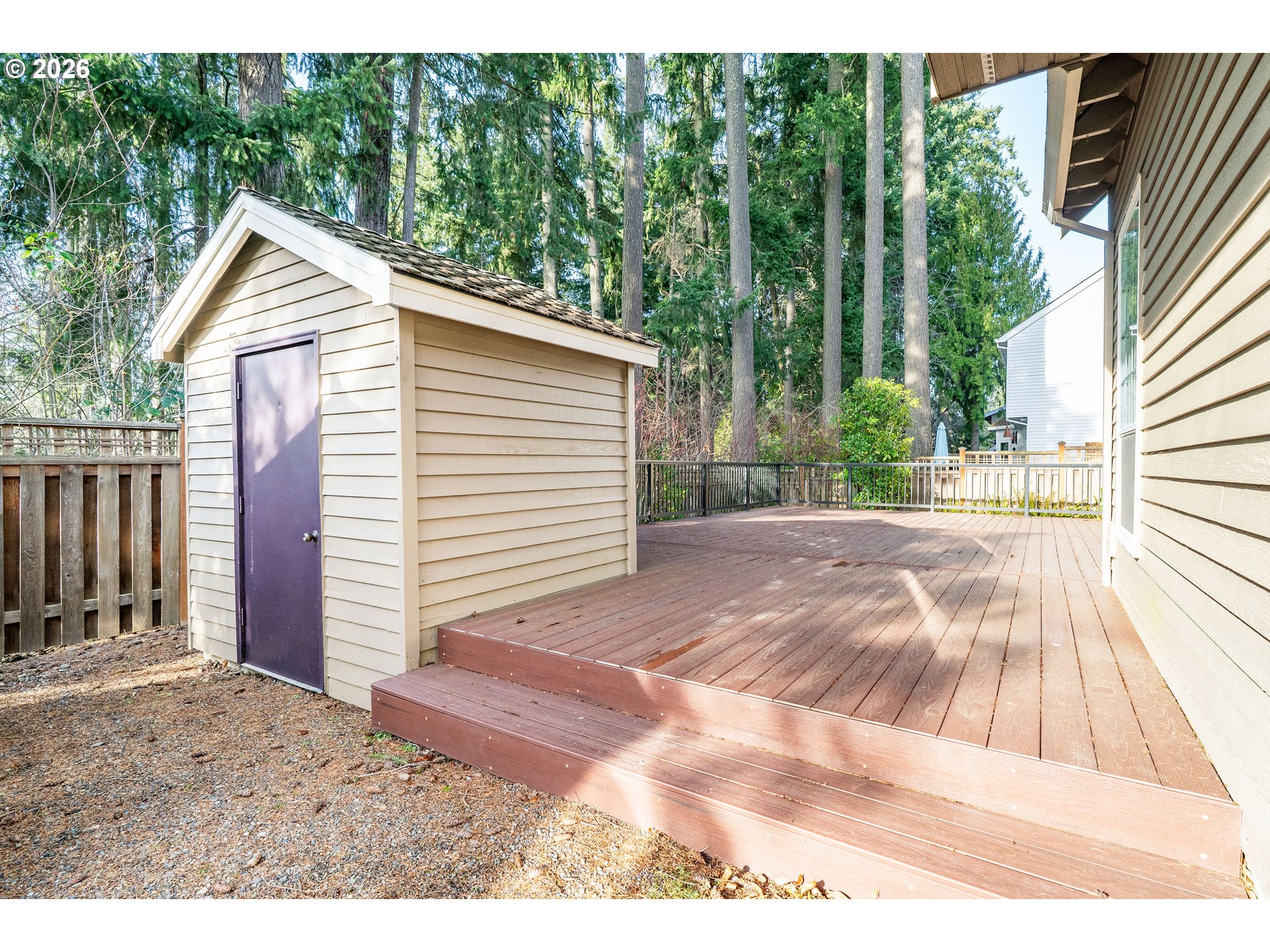 9985 Southwest 141st Avenue Beaverton, OR 97008 - Photo 45 of 47 a view of backyard of house