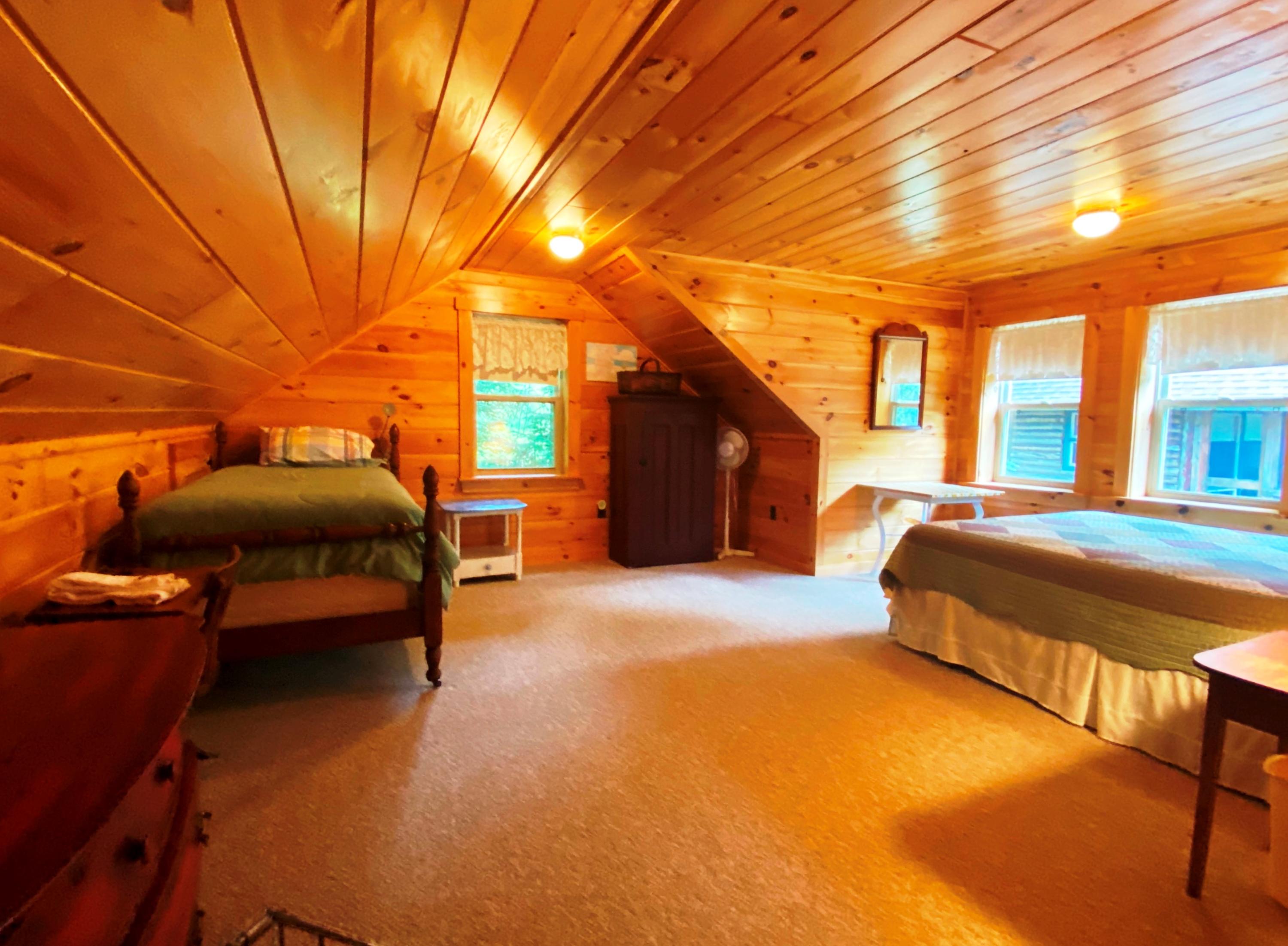 25 Old Country Road Sandy River Plt, ME 04970 - Photo 26 of 57 2nd Floor Bedroom of 3 Season Home