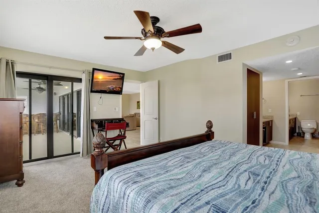 an outdoor space with lots of trees