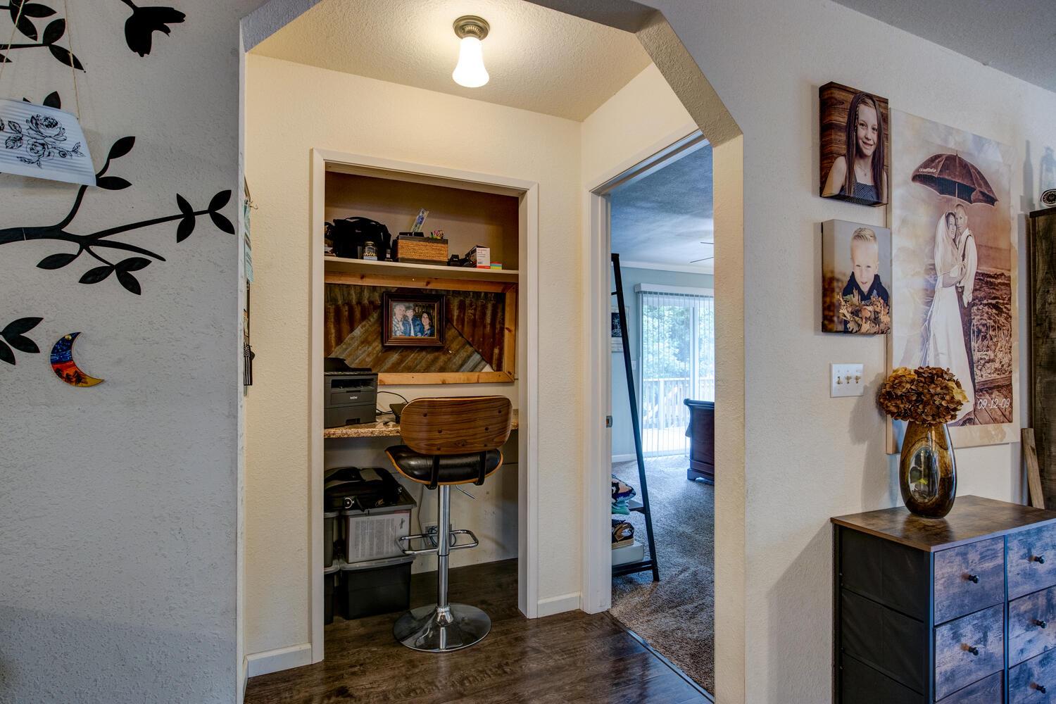 23832 Old Madrone Road Pioneer, CA 95666 - Photo 23 of 48 a view of a hallway with workspace