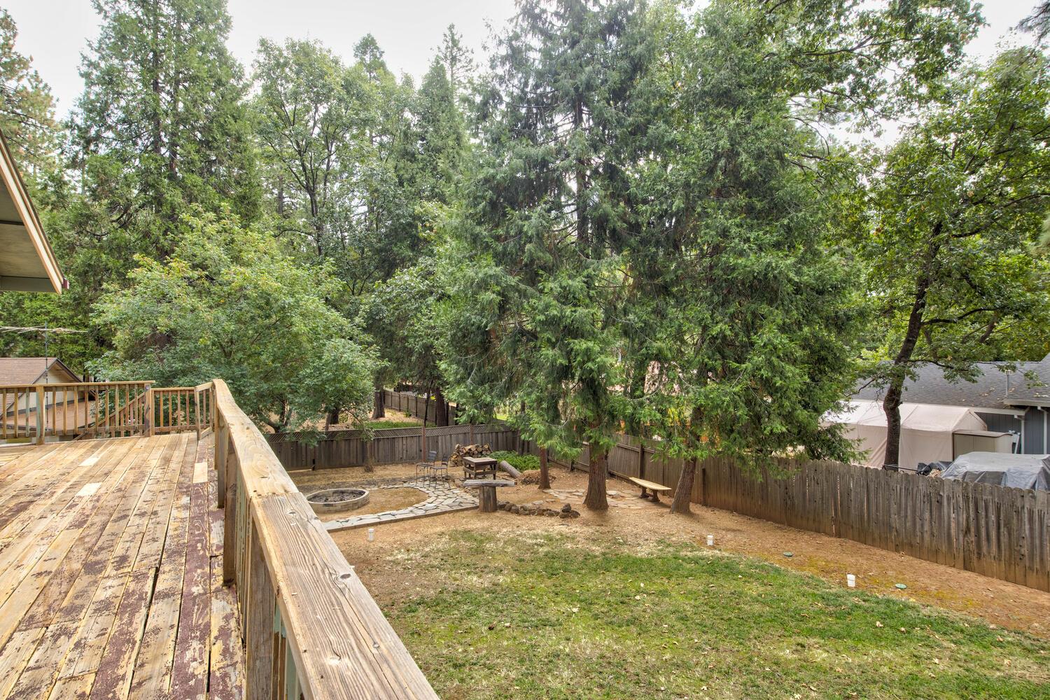 23832 Old Madrone Road Pioneer, CA 95666 - Photo 28 of 48 a view of a backyard with swimming pool