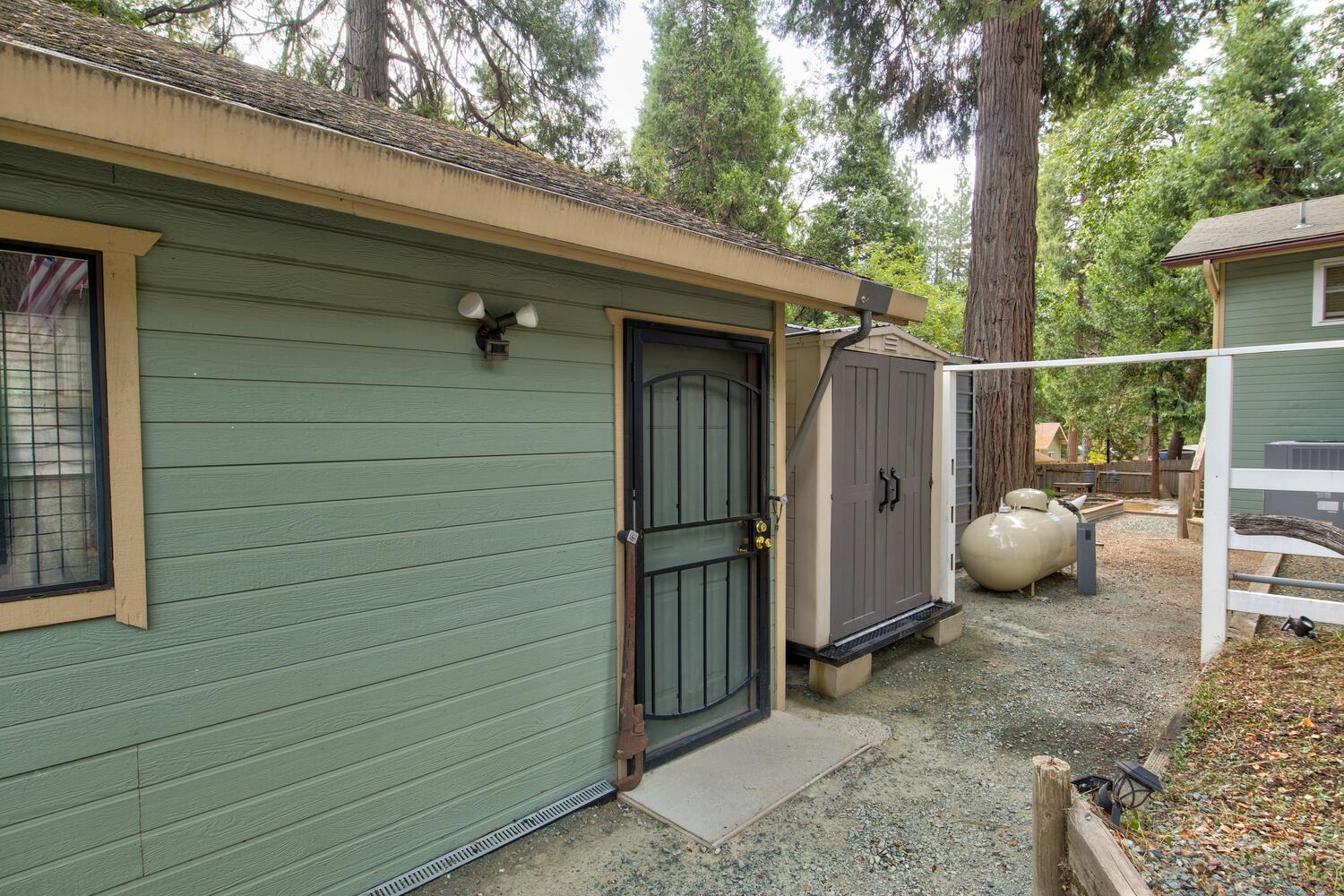 23832 Old Madrone Road Pioneer, CA 95666 - Photo 34 of 48 a view of a door and a window