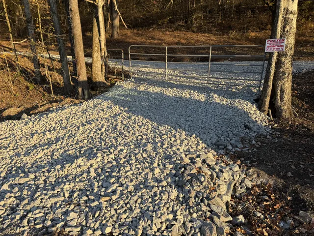 a backyard of a house