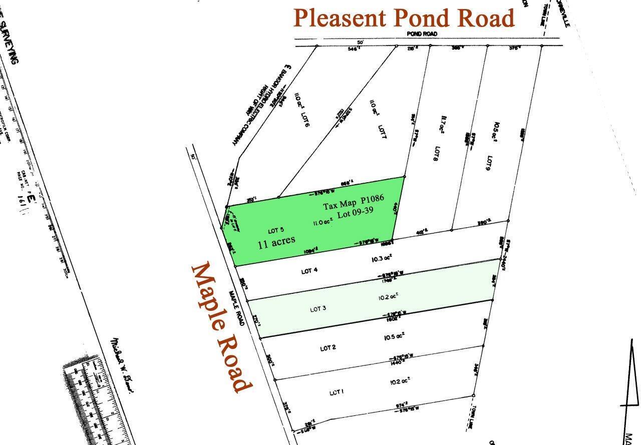 Lot 5 Maple Road Milo, ME 04463 - Photo 12 of 13 Survey - Lot 5 _edited-5