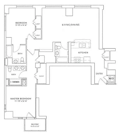 $1,850,000 | 250 East 49th Street, Unit 23AB | Midtown East
