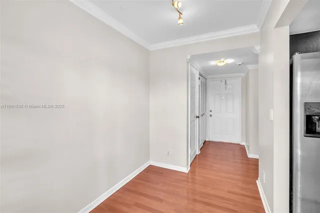 a view of room with walk in closet