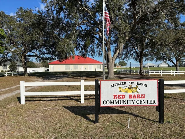a view of park with sign board