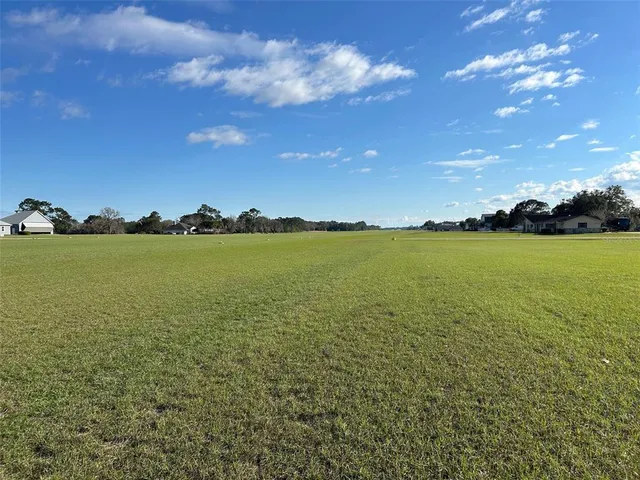 a view of an ocean and a building