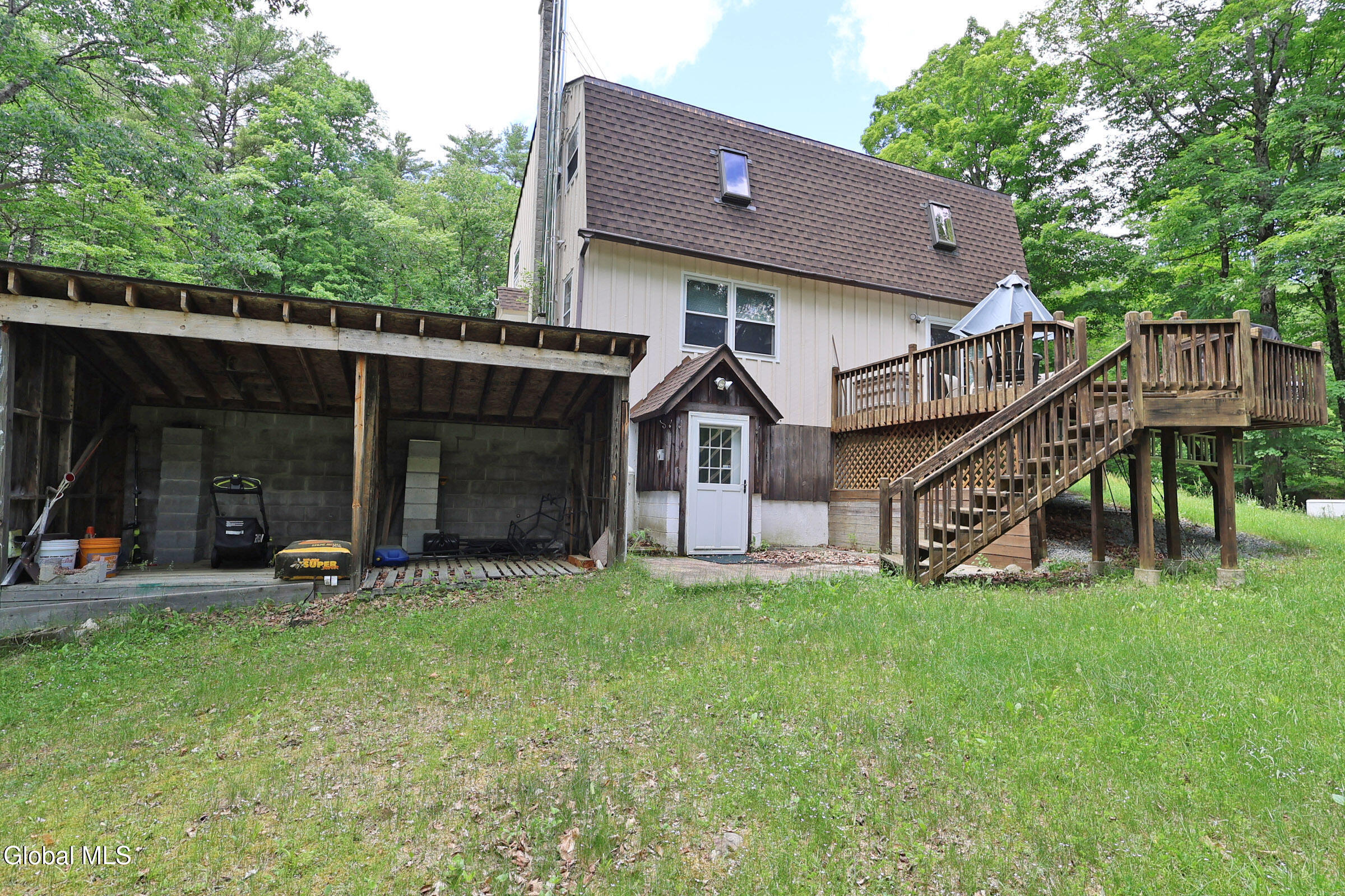 160 Antler Lake Road Johnsburg, NY 12886 - Photo 23 of 35 Back view of house