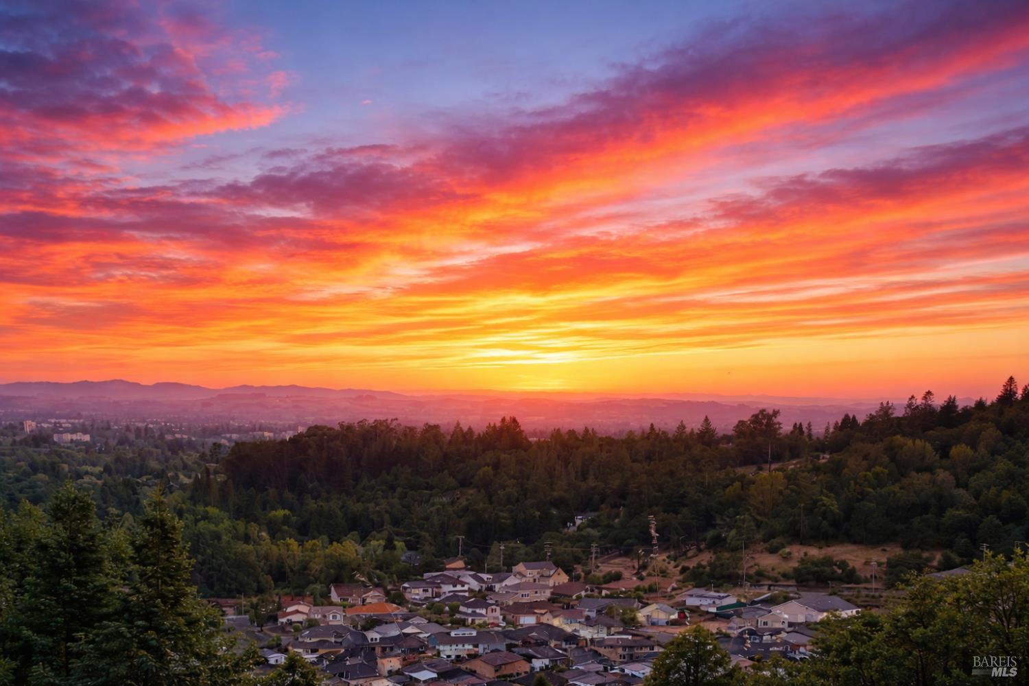 3603 Orbetello Court Santa Rosa, CA 95404 - Photo 2 of 10 a view of a city with a mountain