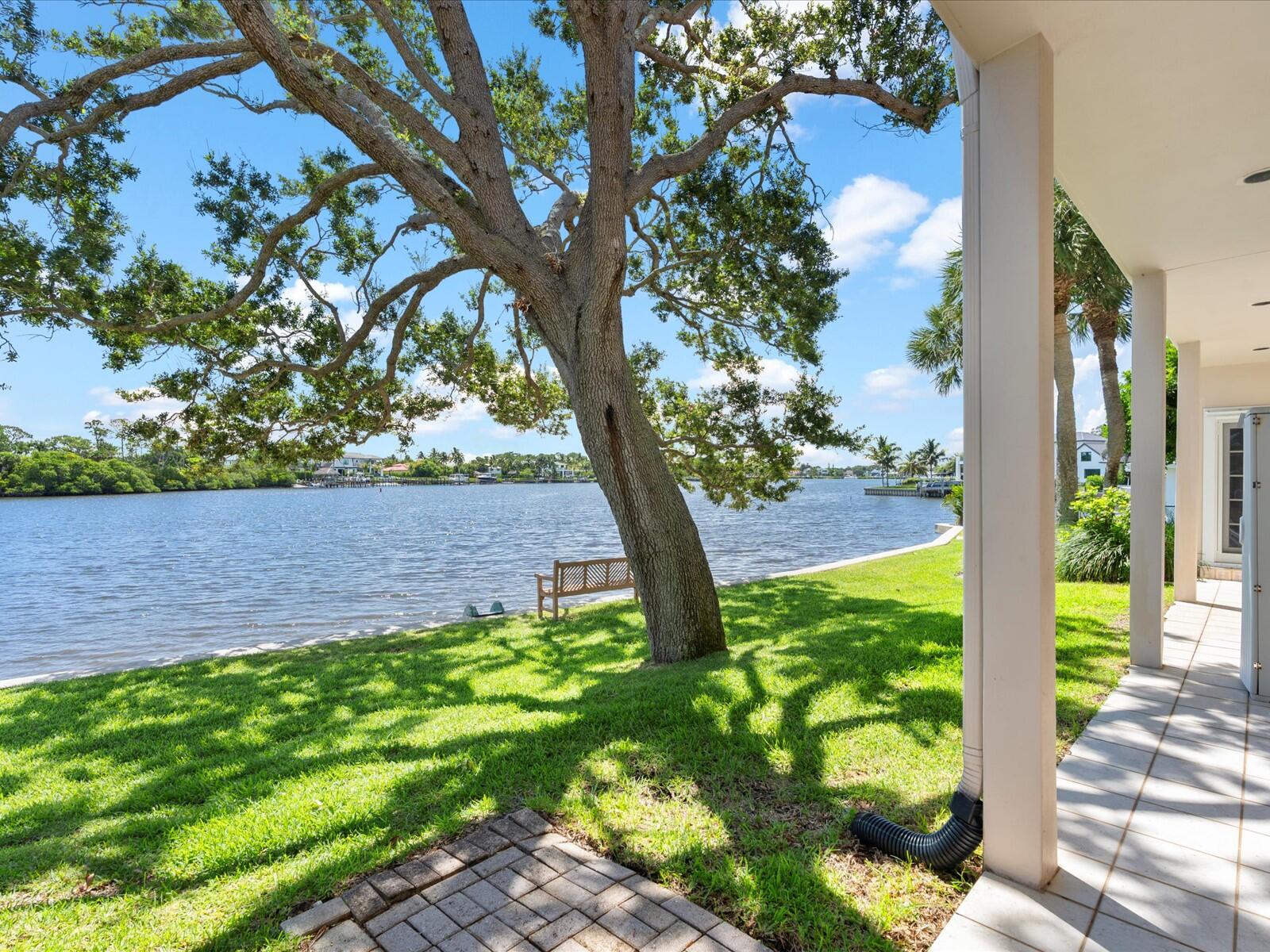 35 Tradewinds Circle Tequesta, FL 33469 - Photo 30 of 40 30 -Exterior Back w_Jackson Riverfront P