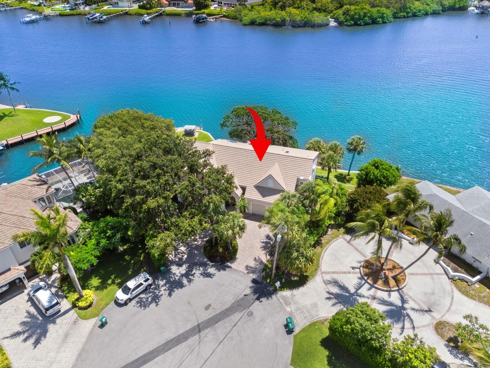 35 Tradewinds Circle Tequesta, FL 33469 - Photo 6 of 40 6 - Aerial w_Jackson Riverfront Pines