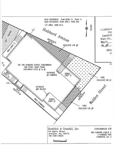 $940,000 | 2 Hubbard Avenue, Unit 1, Cambridge, MA 02140