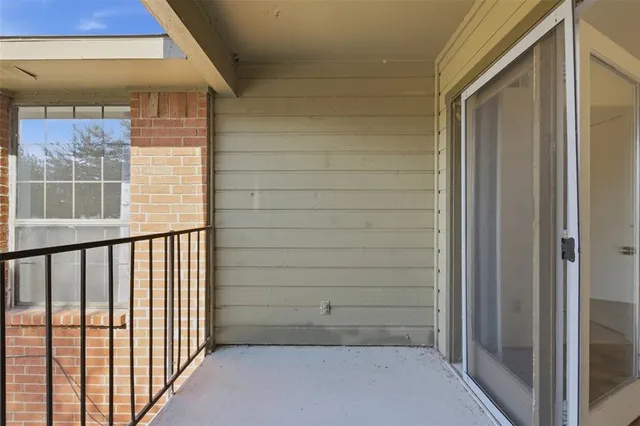 a view of front door