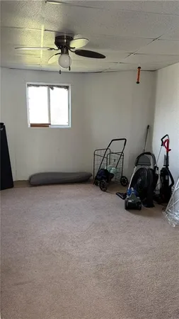 a view of a car garage