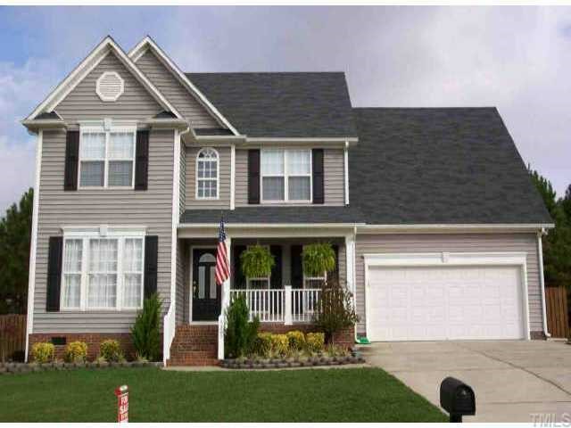 4329 Riverport Road Raleigh, NC 27616 - Photo 1 of 1 front view of a house with a yard