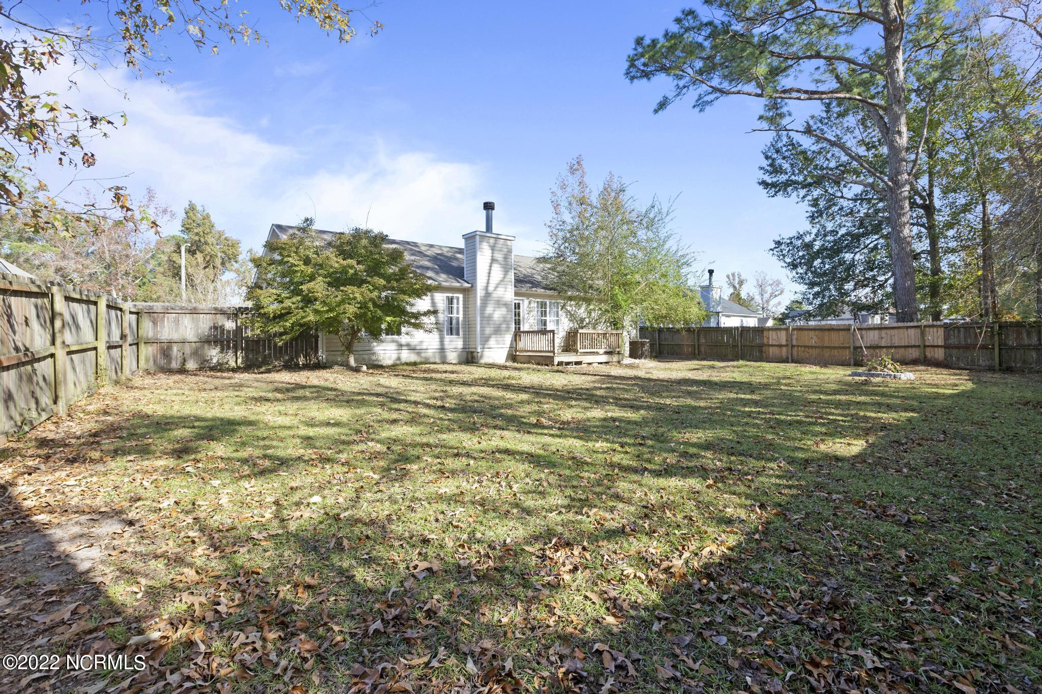 322 Spring Drive Jacksonville, NC 28540 - Photo 23 of 23 Backyard