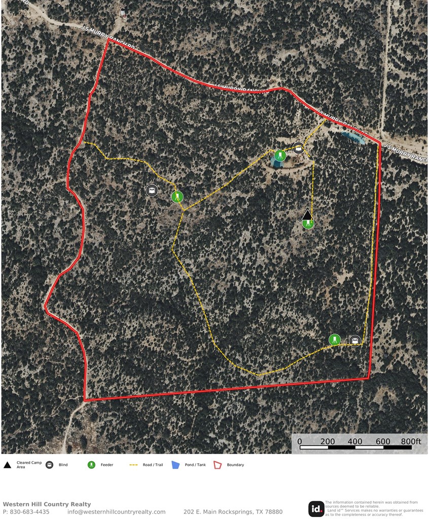 0 J S Murry Ranch Road Del Rio, TX 78840 - Photo 33 of 38 a view of a lots of trees