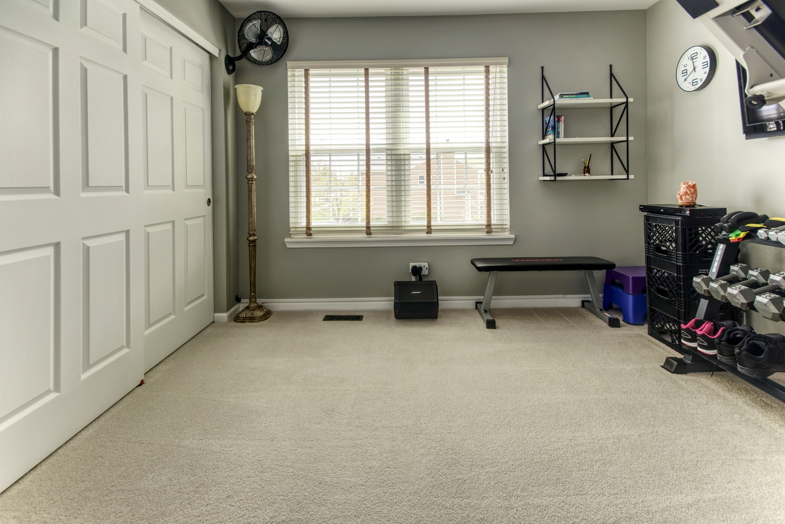 25758 South Basswood Road Channahon, IL 60410 - Photo 22 of 28 a view of a workspace with a window