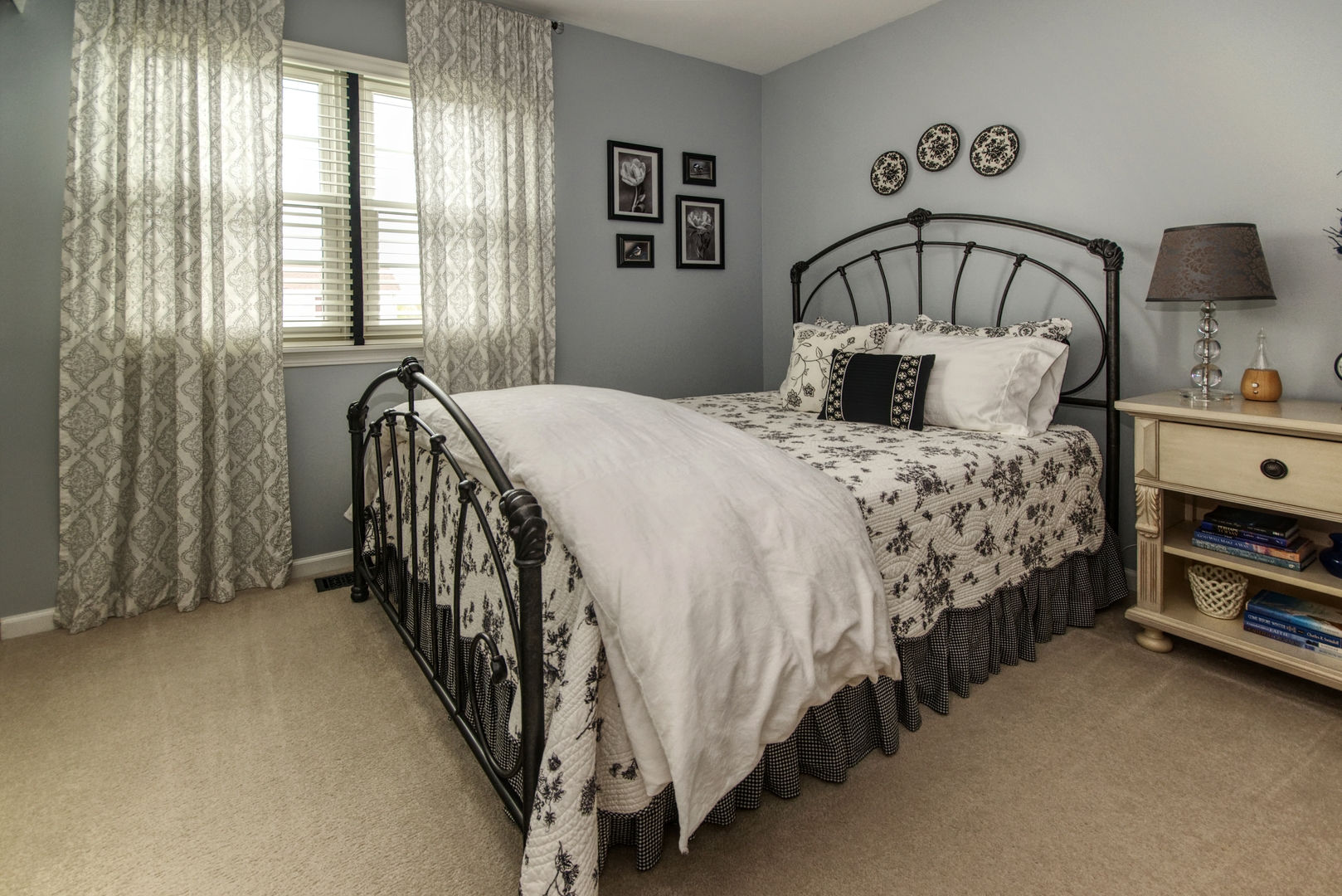 25758 South Basswood Road Channahon, IL 60410 - Photo 23 of 28 a bedroom with a bed and a window