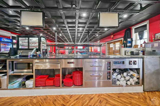 a room with musical instruments