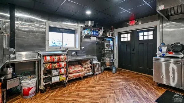 a view of water heater room