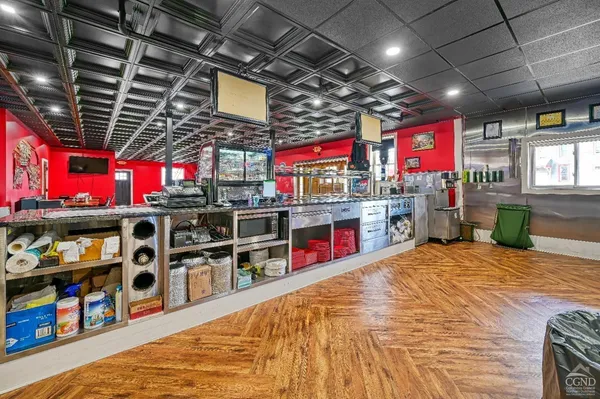 a view of water heater room