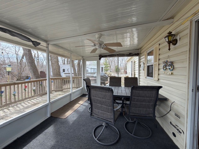 2795 East 28th Road Marseilles, IL 61341 - Photo 24 of 69 a view of a dining room with furniture window and outside view