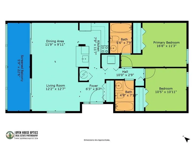 a balcony with outside view