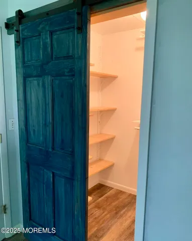 a view of front door