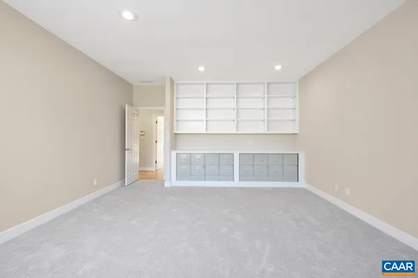 a view of a lake with a mountain