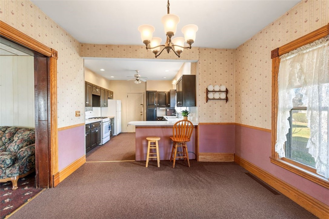 34 Main Street Canaseraga, NY 14822 - Photo 10 of 37 Dining room into Kitchen