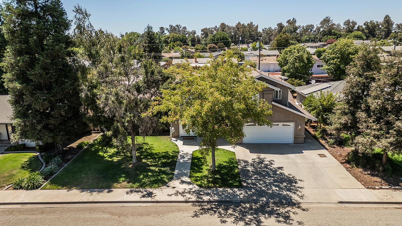 1563 South Klein Avenue Reedley, CA 93654 - Photo 72 of 81 an aerial view of a house with yard swimming pool and outdoor seating