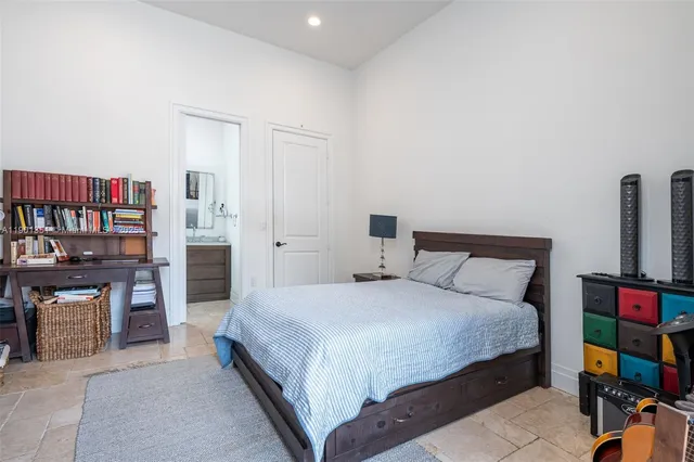 a view of a park with a tree