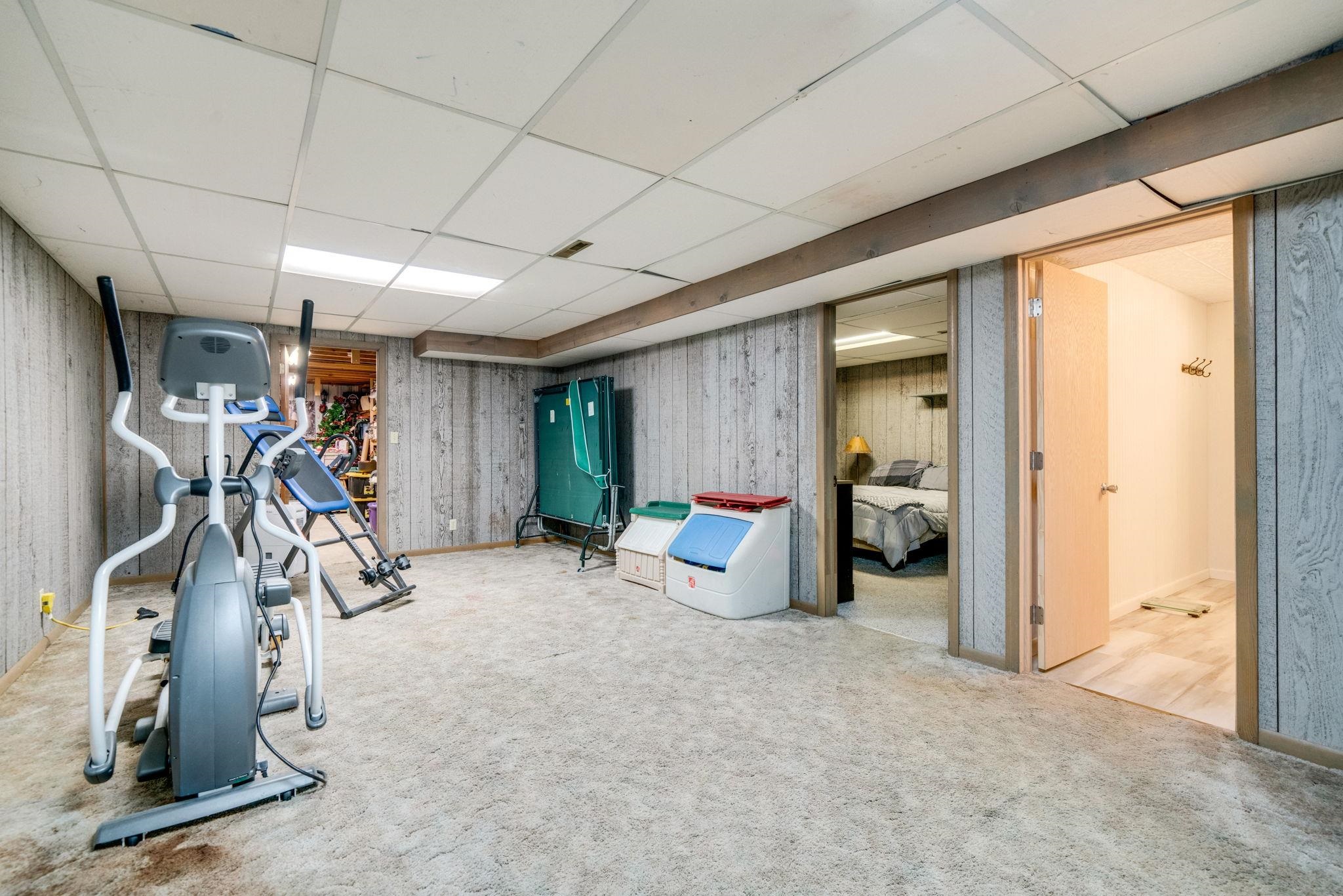 109 13th Street Oregon, IL 61061 - Photo 30 of 44 a view of a room with gym equipment