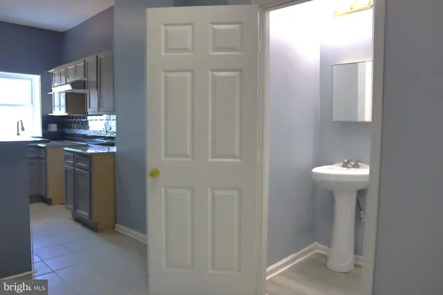 a kitchen with a sink