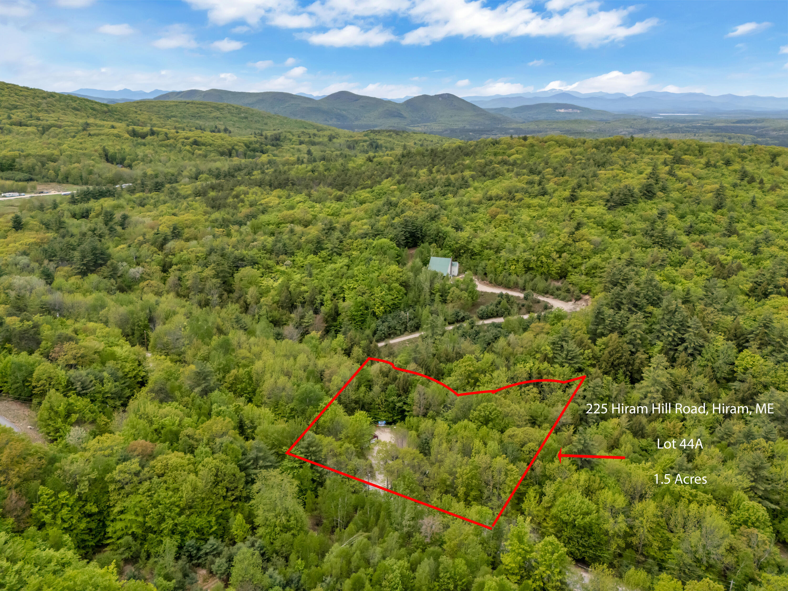 225 Hiram Hill Road Hiram, ME 04041 - Photo 24 of 24 Aerial