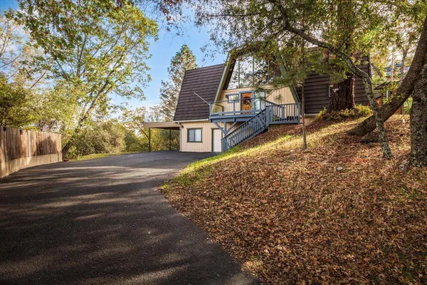a view of house with street