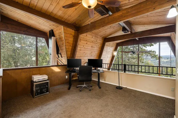 a view of empty room